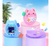 NEIQIUWING Para funda de silicona para Tamagotchi Paradise: correa de silicona y protector de pantalla