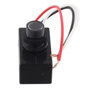 NEIQIUWING Para interruptor crepuscular automático con sensor de luz fotoeléctrico para ahorro de energía