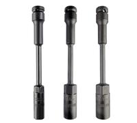 NEIQIUWING Para llaves de vaso extralargas de 8-19 mm de pared fina de 200 mm para automóviles