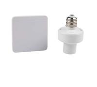 NEIQIUWING Para portalámparas inteligente E27 de 220 V con mando a distancia inalámbrico y interruptor remoto inteligente