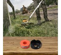 NEIQIUWING Para rollo de hilo automático de 8 m y cubierta inferior de bobina para desbrozadora Bosch Art 23 26 30