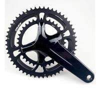 NEIQIUWING Plato para Shimano FC-R9100/R8000/R7000, asimétrico, 50-34T, 110 BCD, aluminio 7075-T651, color negro