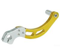 NEIQIUWING Pomo para palanca de cambios de motocicleta CNC fresado de aluminio ligero para motos todoterreno para pitbike FOR para ATV, negro robusto (dorado)