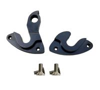 NEIQIUWING Pomo para rueda trasera de bicicleta, eje pasante, aluminio mecanizado CNC, apto para Twitter y Triace