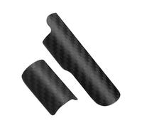 NEIQIUWING Rejilla protectora de fibra de carbono, diseño de patrón 3K, fácil de montar, material ligero