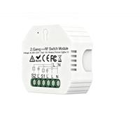NEIQIUWING Semiconductor neutro, 2 vías, módulo de interruptor inteligente wifi, módulo de interruptor inteligente