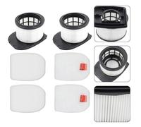 NEIQIUWING Shark IZ862H/IZ840/IZ800 Stratos - Juego de filtros de repuesto para aspiradora de mano (filtro de espuma y fieltro, 2 unidades)