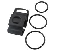 NEIQIUWING Soporte de silicona para manillar de bicicleta, soporte universal para relojes Tomtom/Ticwatch/SUUNTO