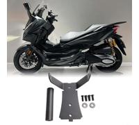 NEIQIUWING Soporte GPS de motocicleta para Honda para Forza 350 2020-2021, soporte de navegación, adaptador para smartphone, amortiguador, color negro