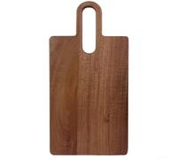 NEIQIUWING Tabla de cortar madera de acacia natural para uso en la cocina y servir al aire libre para cortar frutas, queso y artículos de delicia