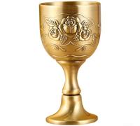 NEIQIUWING Taza de bronce antiguo, aleación de zinc para bebidas alcohólicas y cócteles (100 ml)