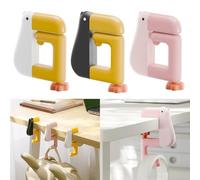 NEIQIUWING Thinking Duck - Gancho para mochila escolar, saco de boxeo, escritorio, colgador lateral, almacenamiento de mochila