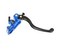 Neixlyi Palanca de embrague ajustable Palanca de cilindro embrague hidráulico universal para café para racer para Aprilia CB1000R(Right blue)