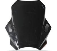 Neixlyi Parabrisas de Motocicleta para Royal para Enfield Bullet para Meteor para Hunter 350(Negro)