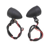 Neixlyi señales de giro de motocicleta Indicador Vintage motocicleta para giro para luz de señal LED parada para lámparas Universal todas las motocicletas