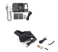 Neixlyi Soporte de navegación para Motocicleta para Yamaha para T-MAX 560 para 530 SX DX 2017-2021 Soporte de navegación para teléfono móvil con Carga para(2)