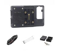 Neixlyi Soporte de navegación para Motocicleta Soporte de navegación para teléfono Motocicleta inalámbrico para Yamaha para T-MAX 560 SX DX con Puerto Carga para(22mm Wireless Charge)