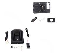 Neixlyi Soporte de navegación para Motocicleta Soporte de navegación para teléfono Motocicleta inalámbrico para Yamaha para T-MAX 560 SX DX con Puerto Carga para(22mm Wireless Holder)