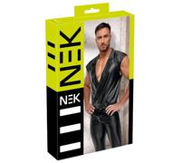 Nek Calzoncillo y tanga eróticos de cuero y látex para hombre Herren Shirt matt L