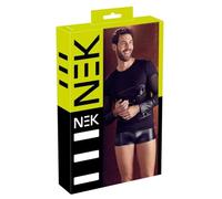 Nek Camisa para hombre Black S