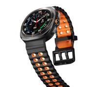 Nekiyo Tech Marine Silicone Band for Samsung Galaxy Watch Ultra 2/1 47mm | Marine perforated design, Soft silicone, Secure non-slip fit, For Galaxy Watch Ultra 2/1 47mm (2024/2025/2026)
