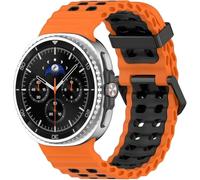 Nekiyo Tech No-Gap Silicone Sport Band for Galaxy Watch 9/8 46/44/40mm | No-gap seamless fit, Premium soft silicone, Breathable & waterproof, For Galaxy 9/8 44/40mm & 8 Classic 46mm, Multiple colors