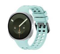 Nekiyo Tech Sport Silicone Band for Samsung Galaxy Watch 9/8 46/44/40mm | No-gap seamless design, Soft silicone, Air-hole ventilation, Premium metal buckle, For Galaxy 9/8 44/40mm & 8 Classic 46mm
