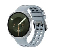 Nekiyo Tech Sport Silicone Band for Samsung Galaxy Watch 9/8 46/44/40mm | No-gap seamless design, Soft silicone, Air-hole ventilation, Premium metal buckle, For Galaxy 9/8 44/40mm & 8 Classic 46mm
