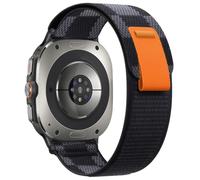 Nekiyo Tech Trail Loop Nylon Band for Galaxy Watch Ultra 2/1 47mm | Rugged nylon fabric, One-click no-gap design, Hook-and-loop adjustment, For Galaxy Watch Ultra 2/1 47mm (2024/2025/2026)
