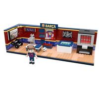 Neko Brands Licencia Oficial FC Barcelona Vestuario de los Jugadores 30 cm. Set de Construcción con 439 Piezas. Regalo para Niños y Niñas de 7 Años o Más.
