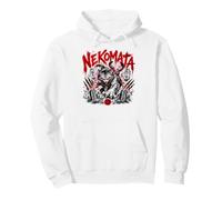 Nekomata Demon Cat Japanese Yokai Spirit Horror Sudadera con Capucha
