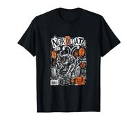 Nekomata Nueve Vidas Dos Colas No Japonés Misericordia Horror Camiseta