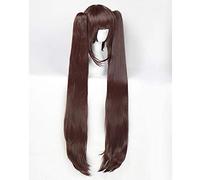NEKOPARA Chocolat Vanilla Kawaii Long Ponytails Brown Pink Cosplay Peluca Orejas Cola Neko Para Chocolat Peluca