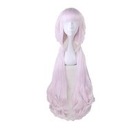 NEKOPARA Chocolat Vanilla Kawaii Long Ponytails Light Pink Brown Cosplay Wig +Wig cap OneSize VanillaKawaii