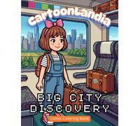 Nela in the Big City: An Interactive Pixel Art Comic Coloring Book: Color, Write and Create Your Own 16-Bit Adventure!