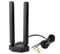 Nelawya 4G LTE / 5G Sub-6 Antena de red SMA TS9 Conector 8dBi de banda ancha 698 - 3980 MHz Antena con cable RG174 2M Soporte magnético para 5G 4G Router inalámbrico Industrial Router Netgear Huawei