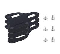 NELboNs Cuñas espaciadoras de tacos de bicicleta compatibles con sistema Look KEO, almohadilla espaciadora de tacos para zapatos de bicicleta de carretera, juego de 3 piezas