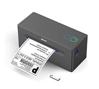 Nelko Impresora térmica de etiquetas Bluetooth, impresora de etiquetas de envío inalámbrica de 4 x 6 para paquetes de envío, Bluetooth para smartphone, Windows, USB para Mac, compatible con Amazon,