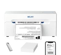 Nelko Impresora térmica de etiquetas de envío Bluetooth, impresora inalámbrica de etiquetas de envío de 4 x 6 para pequeñas empresas, compatible con Android, iPhone y Windows, ampliamente utilizada