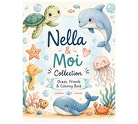 Nella & Moi collection: Ocean, friends & coloring book