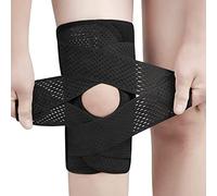 NELLHOMY Rodillera Pro, después de la recuperación de lesiones, alivio del dolor de rodilla para adultos, soporte de rodilla ajustable adecuado para hombres y mujeres (grande,XL)