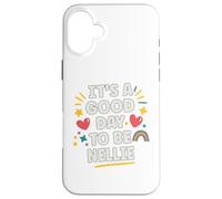 Nellie Personalized Retro Girls Custom Nellie Name Carcasa para iPhone 16 Plus