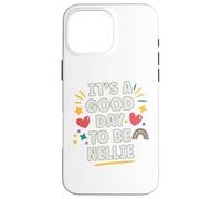 Nellie Personalized Retro Girls Custom Nellie Name Carcasa para iPhone 16 Pro MAX