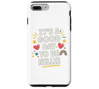 Nellie Personalized Retro Girls Custom Nellie Name Carcasa para iPhone 7 Plus/8 Plus