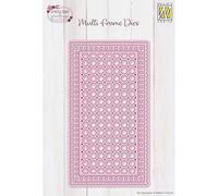 Nellie's Choice Círculos-3 Troqueles de Marco Múltiple-8 x 14,5 cm-para Hacer Tarjetas, Navidad, Scrapbooking, Manualidades, DIY, Rosa, Talla única