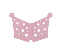 Nellie's Choice Nellie’s Choice Troquel Plegable-Estrella-Folding Die-8,6 x 6,2 cm-para Hacer Tarjetas, Navidad, Scrapbooking, Manualidades, DIY, Rosa, 8.6 x 6.2 cm