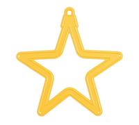 Nellie's Choice Troquel y Plantilla Estrella 9,8 x 10 cm-para Hacer Tarjetas, Navidad, Scrapbooking, Manualidades, DIY, Amarillo, 98x100mm