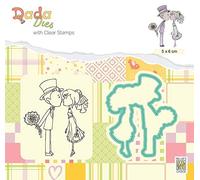 Nellie's Choice Troquel y Sello Acrílico-Boda-5 x 6 cm-para Hacer Tarjetas, Navidad, Scrapbooking, Manualidades, DIY, Múltiples Colores, 50x60mm