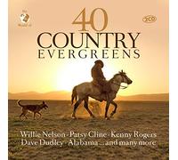 Willie Nelson / Patsy Cline / Ro – 40 Country Evergreens – CD – Importación USA