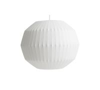 HAY Lámpara colgante Nelson Bubble Angled sphere L Off white